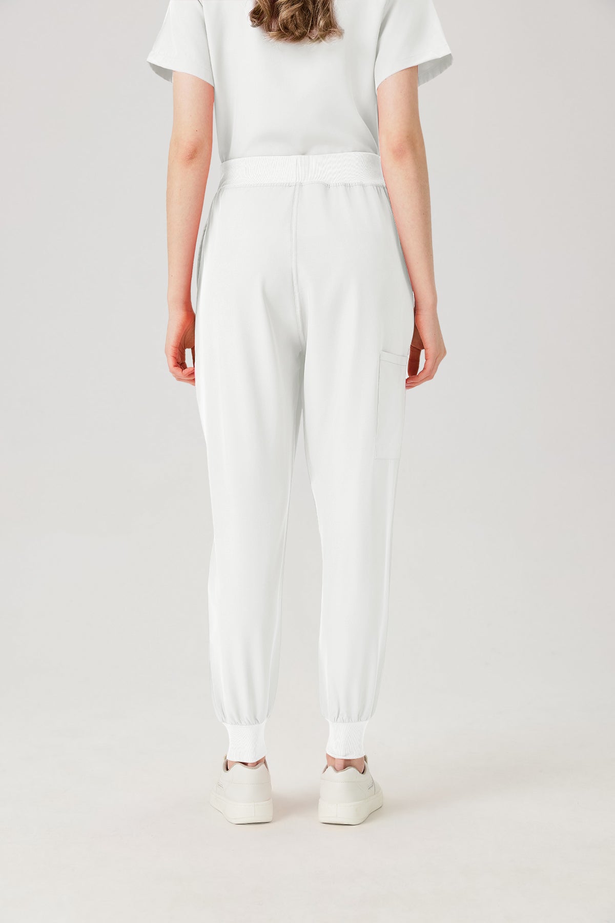 JelriSoFit® Classic Nursing Uniforms for Women – Cream White, Soft & Breathable