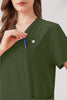 JelriSoFit Classic Work Uniforms - Women's Moss Green, Easy to Clean