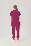 JelriSoFit Classic Medical Uniforms - Women's Fuchsia, Soft and Stretchy