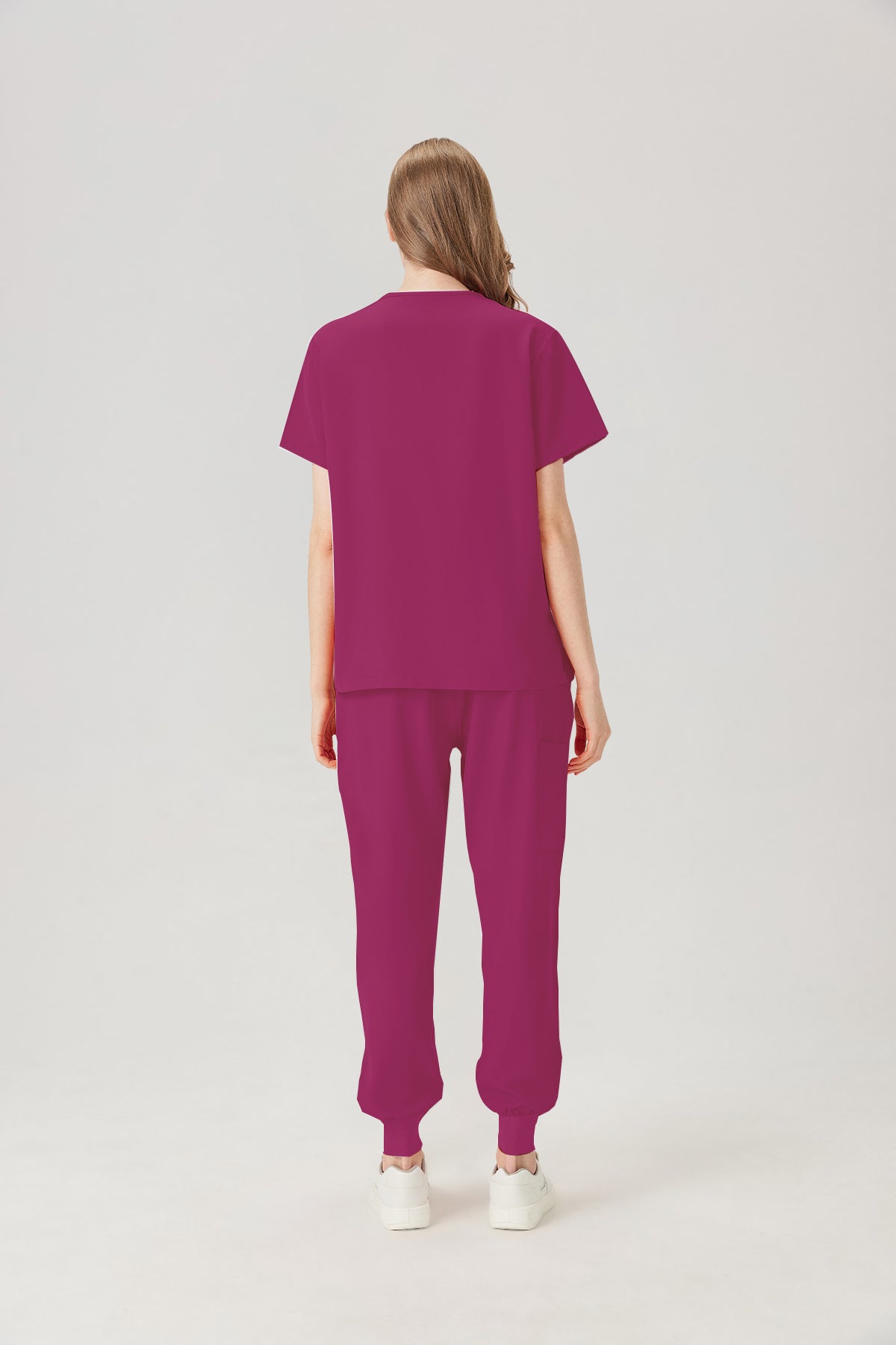 JelriSoFit Classic Medical Uniforms - Women's Fuchsia, Soft and Stretchy