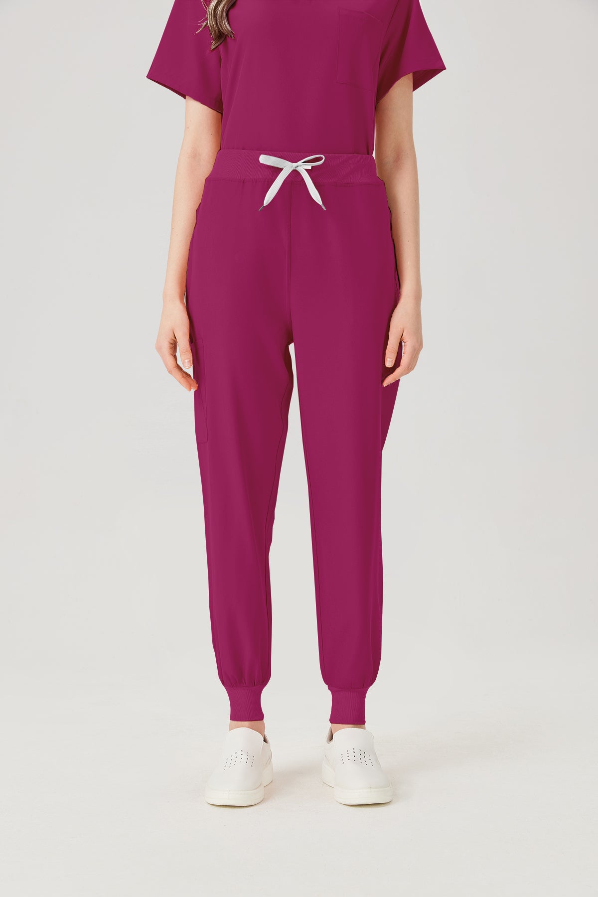 JelriSoFit Classic Medical Uniforms - Women's Fuchsia, Soft and Stretchy