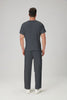JelriSoFit Classic Medical Uniforms - Men's Carbon Gray, Lightweight and Elastic