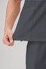 JelriSoFit Classic Medical Uniforms - Men's Carbon Gray, Lightweight and Elastic