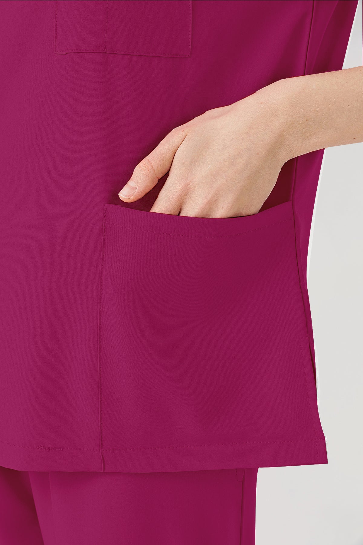 JelriSoFit Classic Uniformes Médicos - Mujer Bugambilia, Suave y elástico