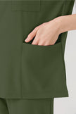 JelriSoFit Classic Work Uniforms - Women's Moss Green, Easy to Clean