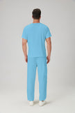 JelriSoFit Classic Uniformes Quirúrgicos - Hombre Azul Caribe, Deportivo y confortable
