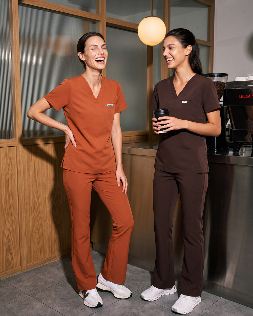 FlowForm terracota editorial