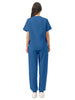 JelriSoFit Classic Medical Scrubs – Women’s Caribbean Blue, Durable and wear-resistant