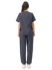 JelriSoFit Classic Medical Uniforms – Women’s Dark Grey, Big Functional Pockets