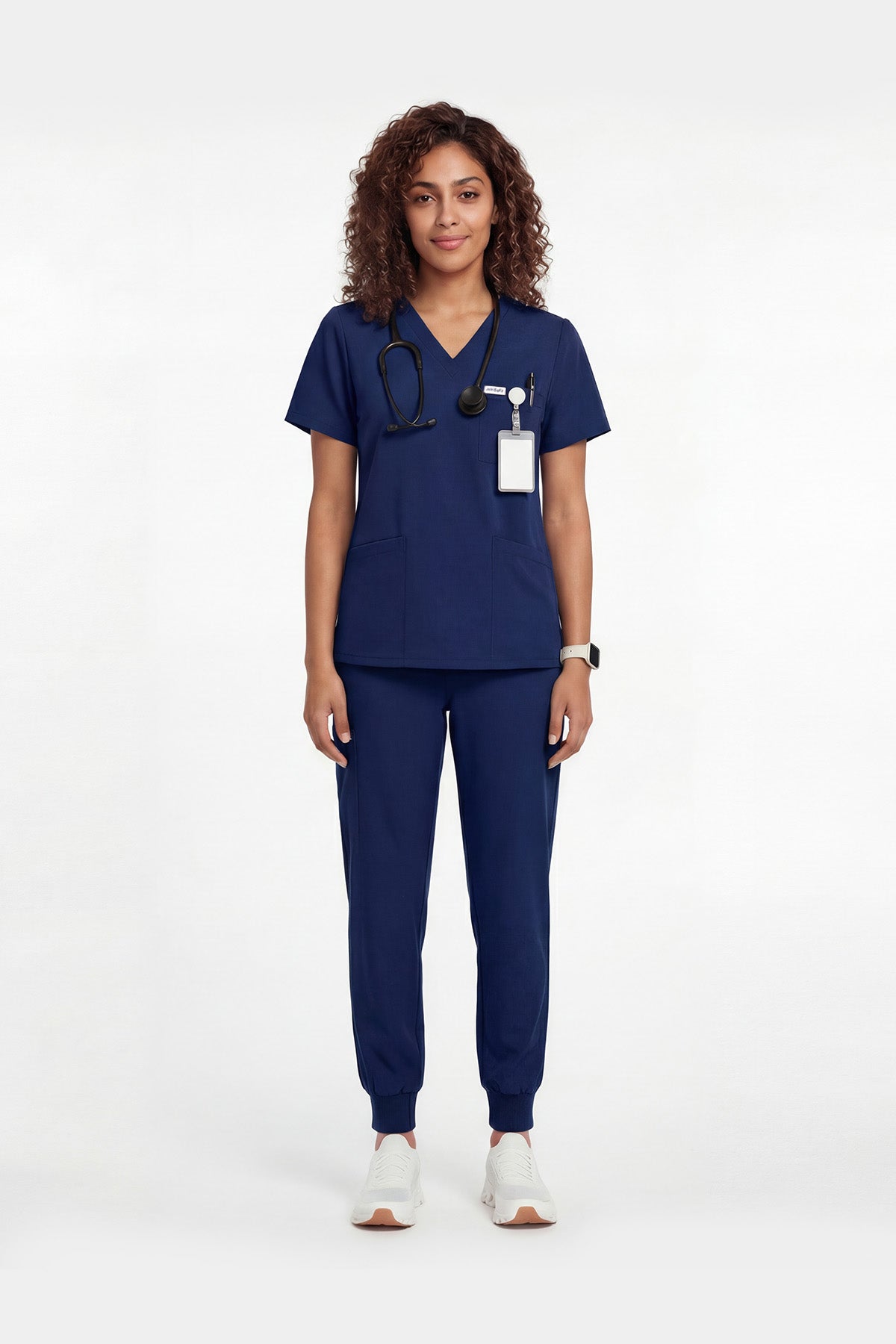 JelriSoFit Free Pijama Quirúrgica – Mujer Azul Marino, Secado rápido y fresco
