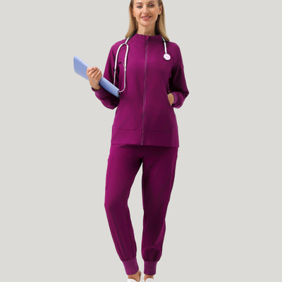 Uniforme médico quirúrgico 3 piezas  Bugambilia para mujer JelriSoFit®