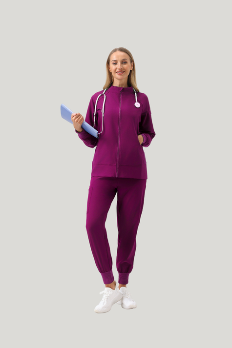 Uniforme médico quirúrgico 3 piezas  Bugambilia para mujer JelriSoFit®