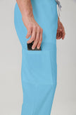 JelriSoFit Classic Uniformes Quirúrgicos - Hombre Azul Caribe, Deportivo y confortable
