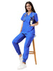 JelriSoFit Classic Medical Scrubs – Women’s Royal Blue, Jogger Scrub Set