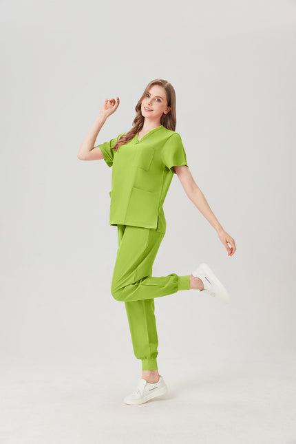 Uniforme Médico Verde Lima para Mujer – Filipina + Pantalón