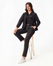 Conjunto 3 piezas uniforme mujer negro completo