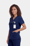 JelriSoFit Free Pijama Quirúrgica – Mujer Azul Marino, Secado rápido y fresco
