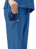 JelriSoFit Classic Medical Scrubs – Women’s Caribbean Blue, Durable and wear-resistant