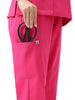 JelriSoFit Classic Nursing Scrubs – Women’s Hot Pink, Easy to care for and durable