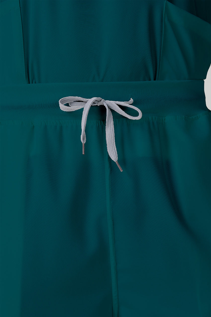 JelriSoFit Classic Medical Uniforms - Men's Moss Green, Stain Resistant