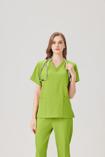 Uniforme Médico Verde Lima para Mujer – Filipina + Pantalón