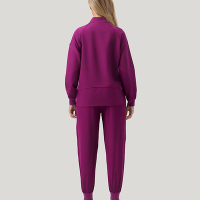 Uniforme médico quirúrgico 3 piezas  Bugambilia para mujer-Vista posterior