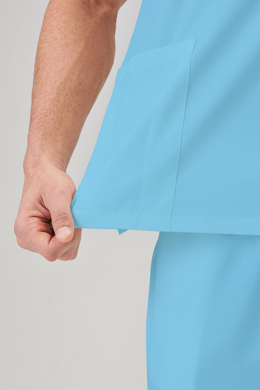 JelriSoFit Classic Uniformes Quirúrgicos - Hombre Azul Caribe, Deportivo y confortable