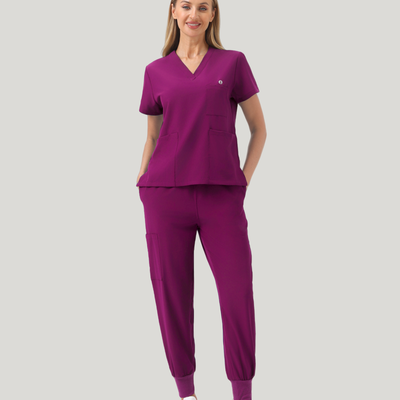 Uniforme médico quirúrgico 3 piezas  Bugambilia para mujer JelriSoFit®