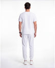 JelriSoFit Free Pijama Quirúrgica – Hombres Blanco, Tejido mejorado