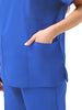 JelriSoFit Classic Medical Scrubs – Women’s Royal Blue, Jogger Scrub Set