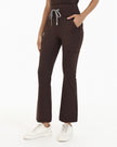 JelriSoFit FlowForm Uniformes de Trabajo 2 Piezas – Mujer Espresso, comodidad tipo activewear y ajuste estructurado