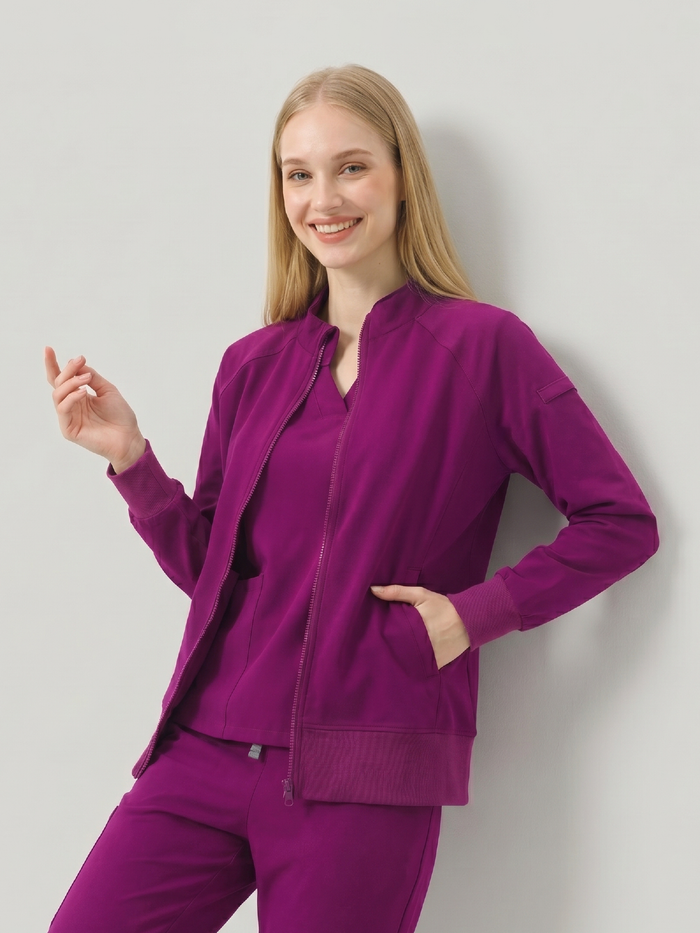 JelriSoFit Set quirúrgico 3 piezas – Mujer Bugambilia, ligero y confortable