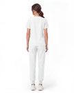 JelriSoFit Free Uniformes Quirúrgicos – Mujer Blanco, Tejido resistente a salpicaduras leves