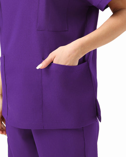 JelriSoFit Free Uniformes de Trabajo – Mujer Morado oscuro, Comodidad deportiva