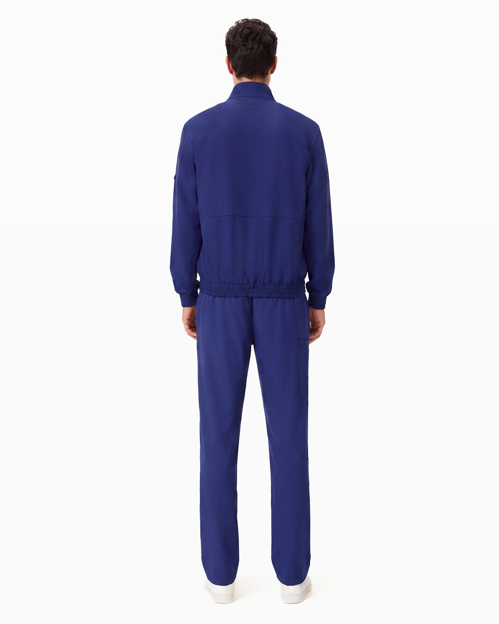 JelriSoFit set quirúrgico de 3 piezas para hombre Azul Marino, vista posterior