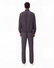 JelriSoFit set quirúrgico de 3 piezas para hombre Gris Carbón, vista posterior