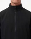 JelriSoFit set quirúrgico de 3 piezas para hombre Negro, detalle del cuello de la chaqueta