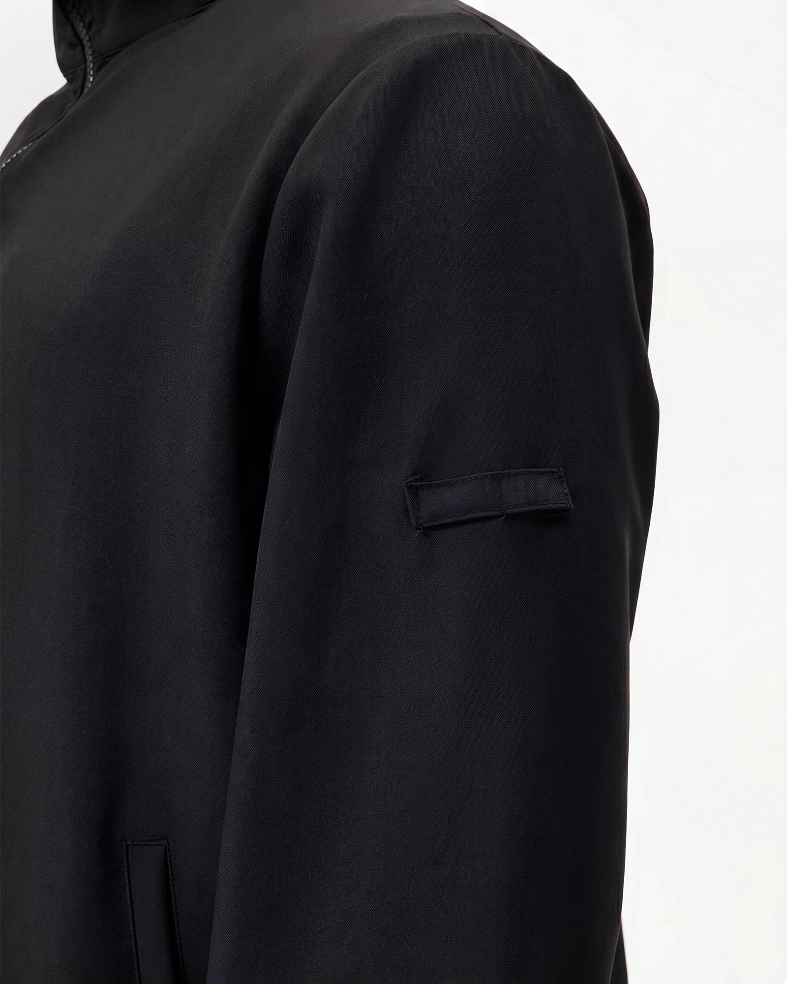 JelriSoFit set quirúrgico de 3 piezas para hombre Negro, detalle del bolsillo de manga