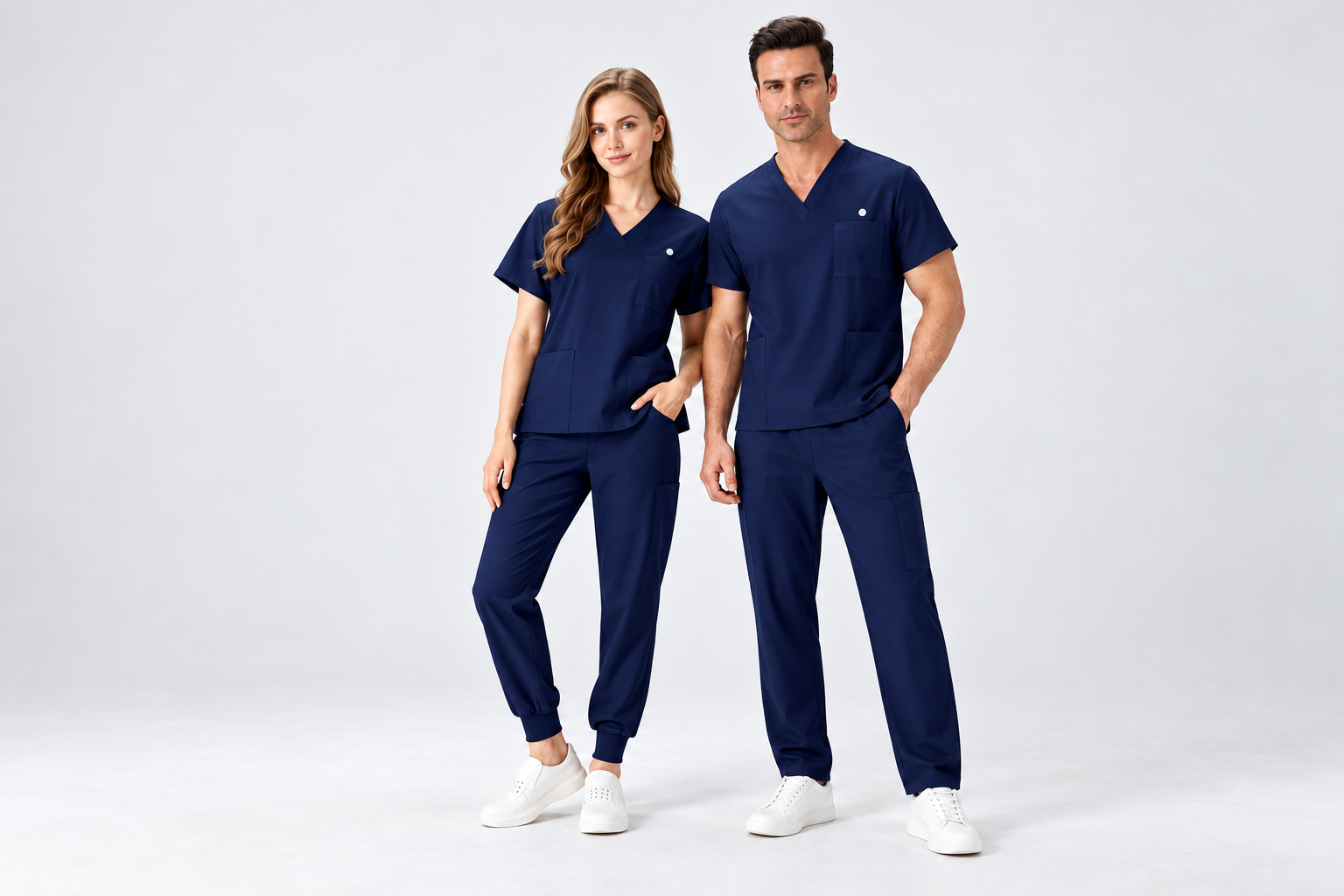 Equipo médico usando uniformes JelriSoFit